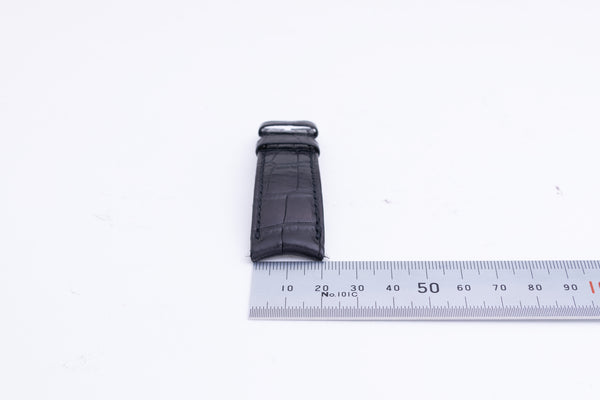 Load image into Gallery viewer, Audemars Piguet USED 20mm Black leather Strap FCD26586
