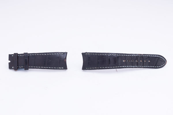 Load image into Gallery viewer, Audemars Piguet USED 20mm Black leather Strap FCD26587

