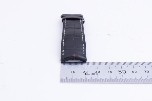 Load image into Gallery viewer, Audemars Piguet USED 20mm Black leather Strap FCD26587
