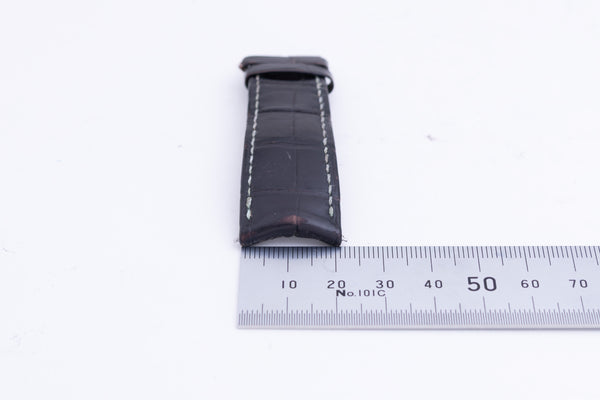 Load image into Gallery viewer, Audemars Piguet USED 20mm Black leather Strap FCD26587
