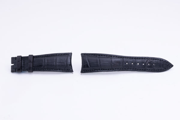 Load image into Gallery viewer, Audemars Piguet USED 23mm Black leather Strap FCD26589
