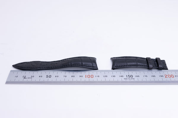 Load image into Gallery viewer, Audemars Piguet USED 23mm Black leather Strap FCD26589
