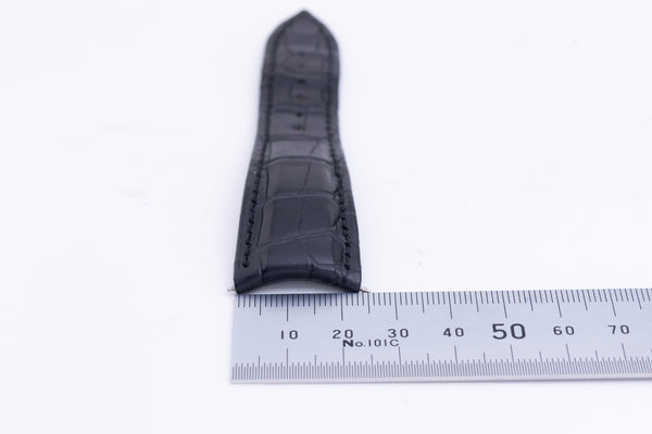 Load image into Gallery viewer, Audemars Piguet USED 23mm Black leather Strap FCD26589
