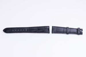 Patek Philippe 18mm nice condition USED Black Leather Strap FCD26645