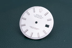Rolex NQ Datejust Silver Stick Dial for 1601 - 1600 FCD26679