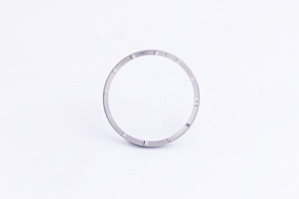 Load image into Gallery viewer, Rolex Steel Date Engine Turned Bezel for model 15210 FCD26718
