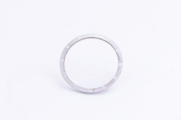 Load image into Gallery viewer, Rolex Steel Date Engine Turned Bezel for model 15210 FCD26719
