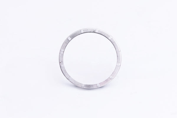 Load image into Gallery viewer, Rolex Steel Date Engine Turned Bezel for model 15210 FCD26722
