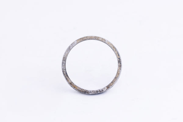 Load image into Gallery viewer, Rolex Steel Date Engine Turned Bezel for model 15210 FCD26722
