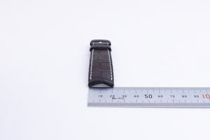 Audemars Piguet 22mm dark brown leather strap FCD26730