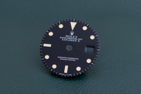 Load image into Gallery viewer, Rolex Explorer II Black Dial for 16550 FCD26767
