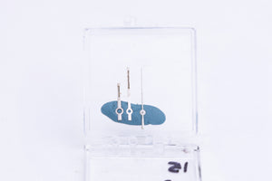 Rolex White Gold Tritium hand set for caliber 1570 FCD27138