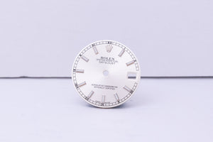 Rolex Midsize Silver Lumi Stick Dial for 178274 FCD27193