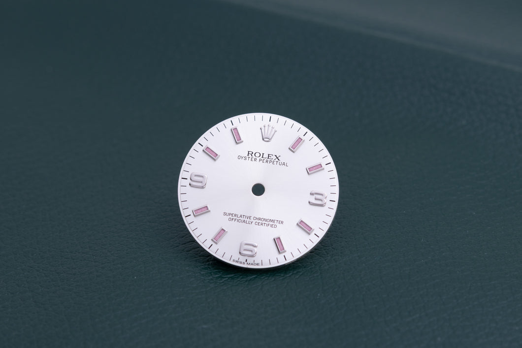 Rolex Midsize Silver Arabic dial for 177200 FCD27194