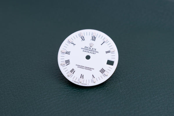 Load image into Gallery viewer, Rolex Datejust Midsize white peg dial for 68274 FCD27286
