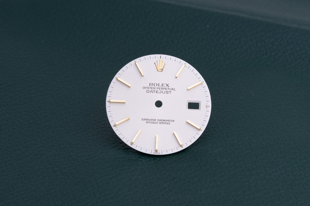 Rolex Datejust Silver Stick dial for model 16013 FCD27353