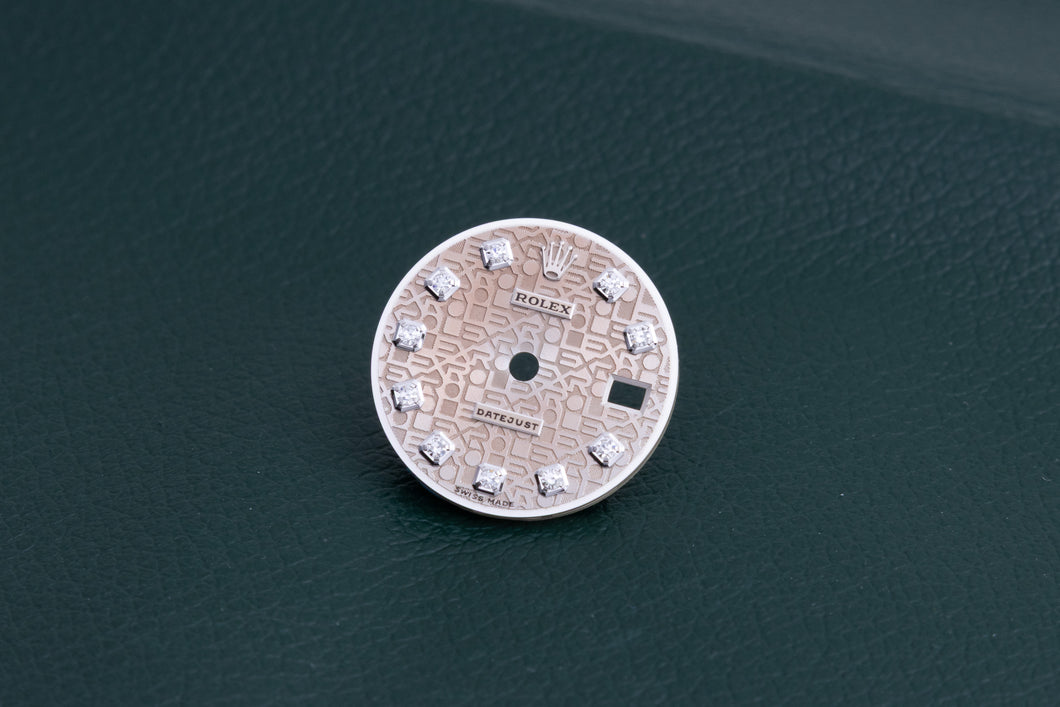 Rolex Datejust Silver Jubilee diamond dial ( faded ) for model 69174 FCD27398