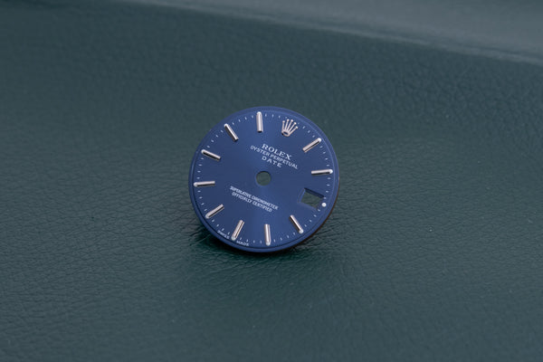 Load image into Gallery viewer, Rolex Date Blue stick marker dial for model 69160 FCD27467
