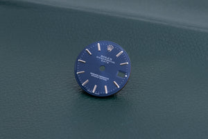 Rolex Date Blue stick marker dial for model 69160 FCD27470