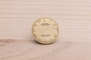 Rolex Ladies Champagne Roman Dial for 69173 - 79173 FCD27494