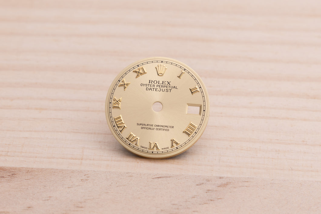 Rolex Ladies Champagne Roman Dial for 69173 - 79173 FCD27495