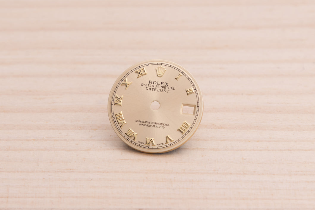 Rolex Ladies Champagne Roman Dial for 69173 - 79173 FCD27498