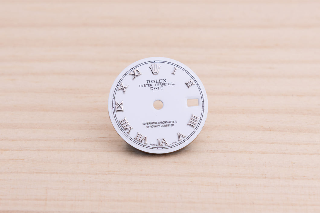 Rolex Ladies White Roman Date dial for model 69160 - 79160 FCD27515