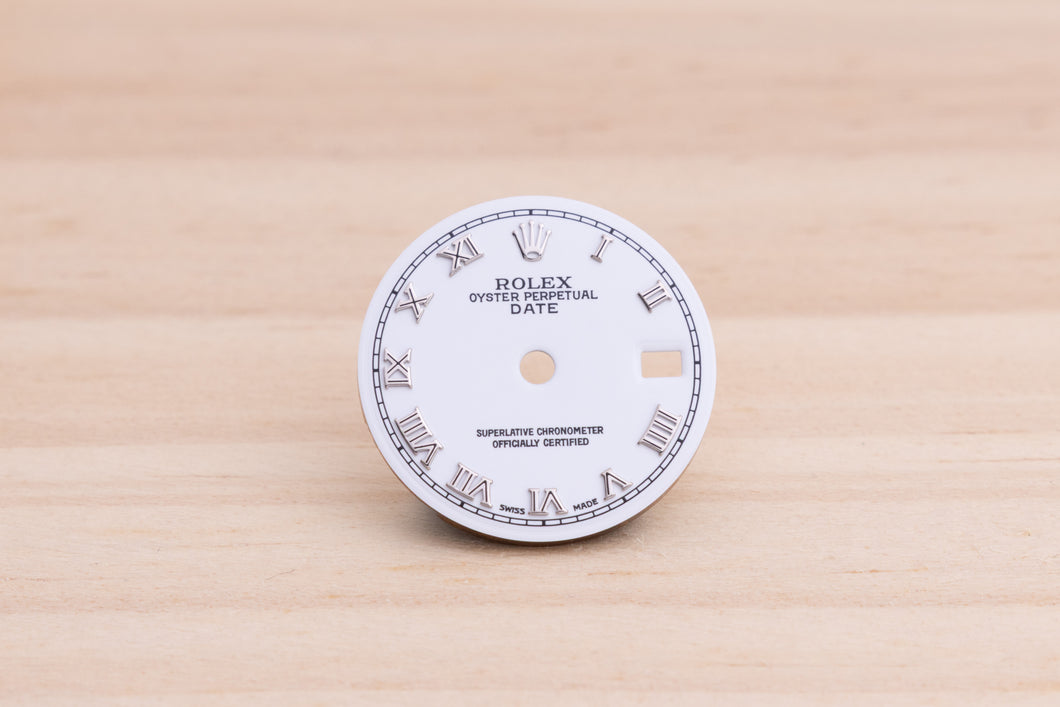 Rolex Ladies White Roman Date dial for model 69160 - 79160 FCD27518