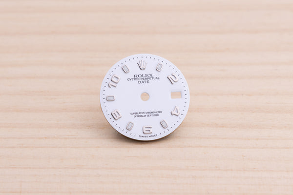 Load image into Gallery viewer, Rolex Ladies White Arabic Date dial for model 69160 - 79160 FCD27520
