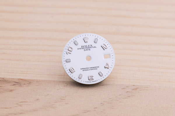 Load image into Gallery viewer, Rolex Ladies White Arabic Date dial for model 69160 - 79160 FCD27521
