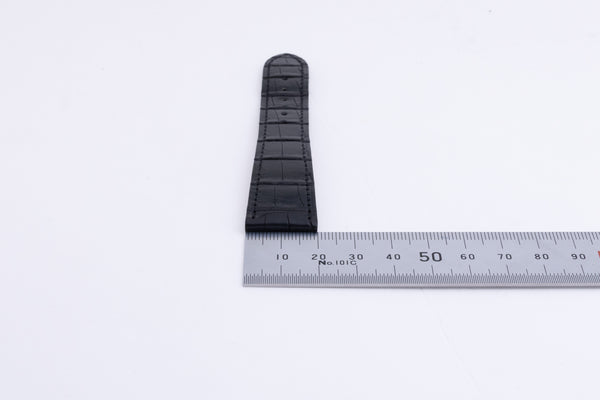 Load image into Gallery viewer, Patek Philippe 20mm Black Alligator Leather Band FCD27532
