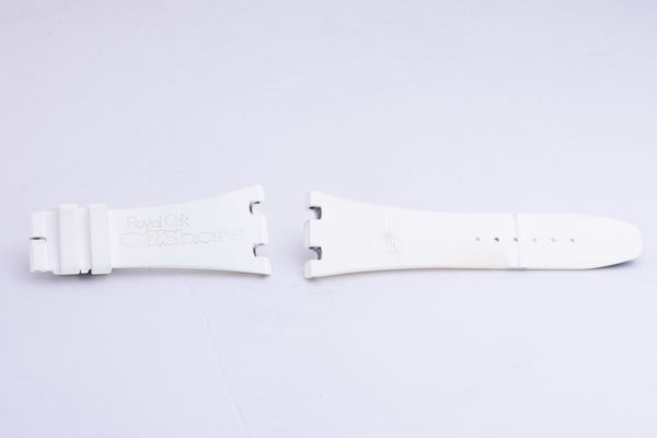 Load image into Gallery viewer, 29mm x 18mm Audemars Piquet Royal Oak Offshore White Rubber band FCD27533
