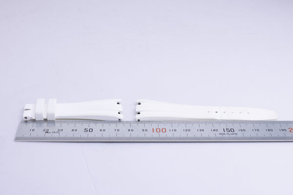 Load image into Gallery viewer, 29mm x 18mm Audemars Piquet Royal Oak Offshore White Rubber band FCD27533
