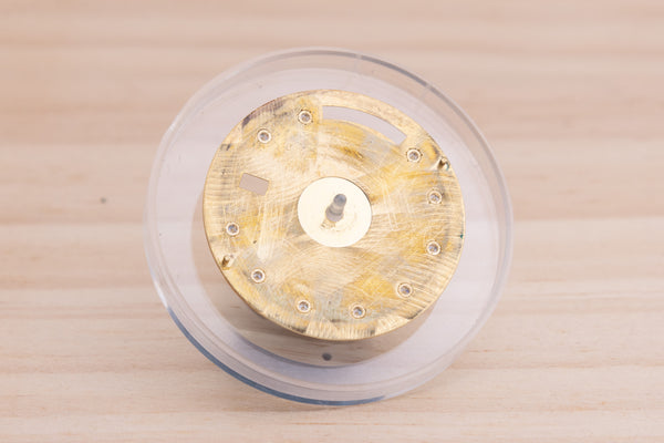 Load image into Gallery viewer, Rolex Day-Date Oysterquartz Champagne Linen Bezel Set Diamond Dial FCD27552
