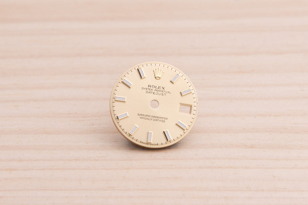 Rolex Ladies Champagne Index Dial for model 179173 FCD27577