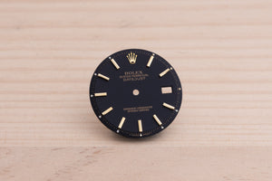 Rolex Datejust Black Matte Dial for model 1601 FCD27669