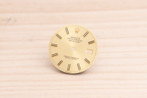 Rolex Datejust Champagne Stick Dial for model 16013 FCD27711