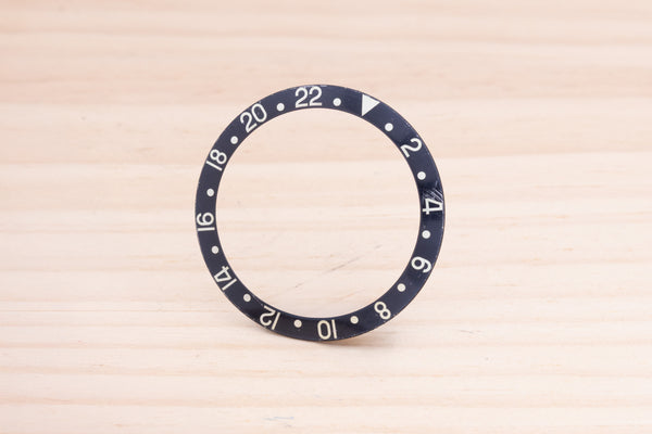 Load image into Gallery viewer, Rolex Black GMT Master II Insert for 16700 - 16710 FCD27777
