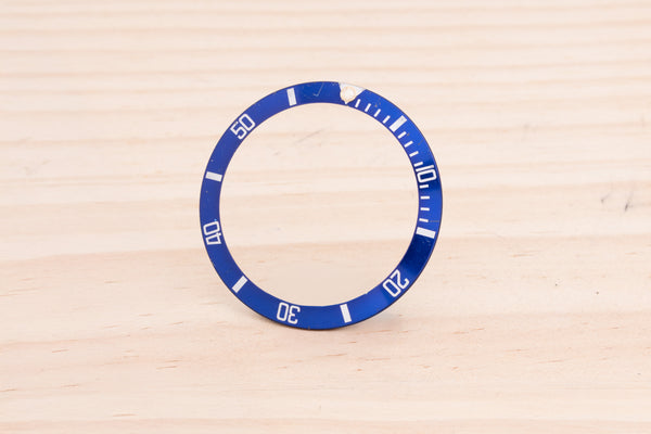 Load image into Gallery viewer, Rolex Submariner Blue Insert Tritium Pearl For 16803 - 16613 FCD27782
