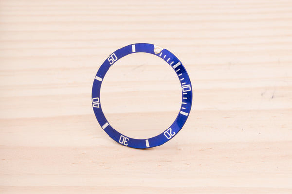 Load image into Gallery viewer, Rolex Submariner Blue Insert Tritium Pearl For 16803 - 16613 FCD27783
