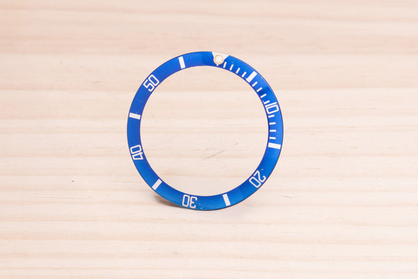 Load image into Gallery viewer, Rolex Submariner Blue Insert Tritium Pearl For 16803 - 16613 FCD27786
