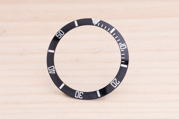 Load image into Gallery viewer, Rolex Submariner tritium Insert CRACKED Pearl for 16800 - 16610 FCD27863
