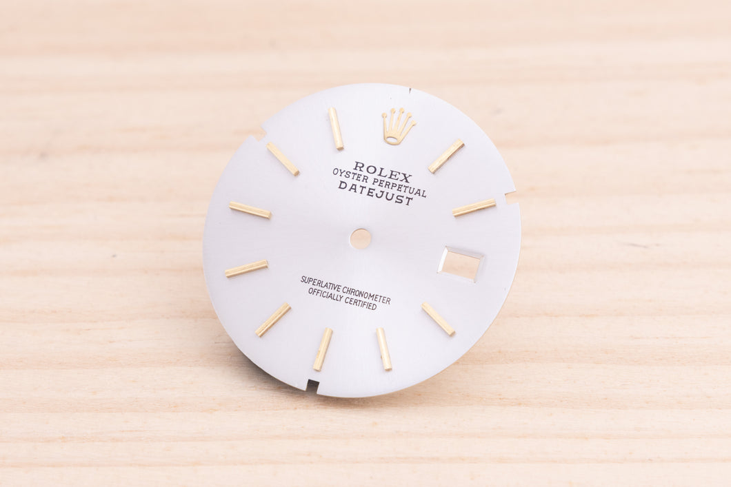 Rolex Auto Silver Stick dial for 1630 FCD28001