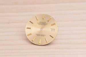 Rolex Datejust Champagne Tapestry Stick dial for model 16013 - 16233 FCD28004