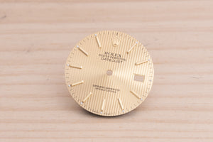 Rolex Datejust Champagne Tapestry Stick dial for model 16013 - 16233 FCD28250