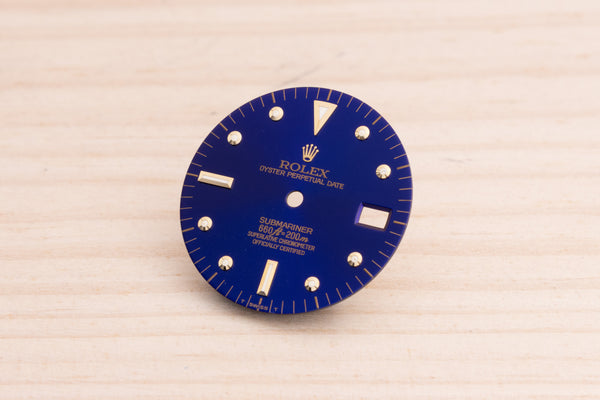 Load image into Gallery viewer, Rolex Vintage Submariner MINT Blue Nipple Dial for 1680 FCD28252
