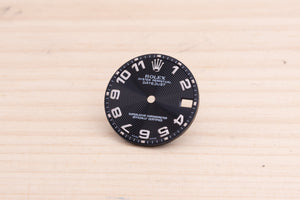 Rolex Midsize Black Arabic dial for model 178240 FCD28336