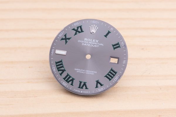 Load image into Gallery viewer, Rolex Datejust 41mm Wimbledon Dial for Model 126300 - 126334 FCD28917
