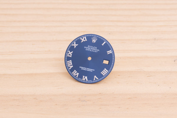 Load image into Gallery viewer, Rolex Mens Datejust Blue Roman Dial for 116234 - 116200 FCD28980
