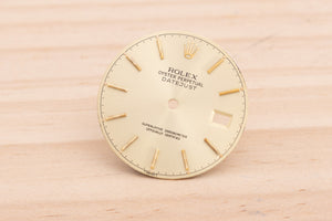 Rolex Datejust Champagne Stick Dial for model 16013 FCD29074